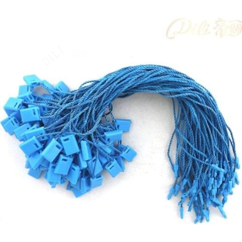 100 Pieces Blue Hang Tag String 7" Hang Tag Cord Blue For Garment Tag Dark Blue Hang Tag Cord Free Shipping