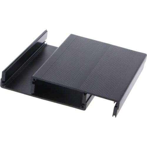 Aluminum Box Enclosure DIY Electronic Project Black Instrument Case 120x97x40mm