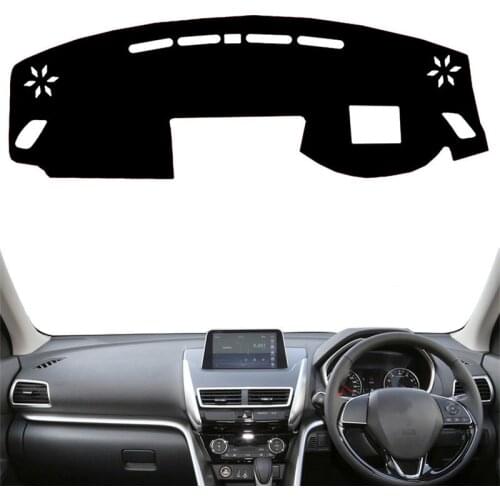 Anti-UV Dashboard Cover Mat Pad Sun Shade Dash Dashmat Instrument Carpet Car Accessories For Mitsubishi Eclipse Cross 2018 2019