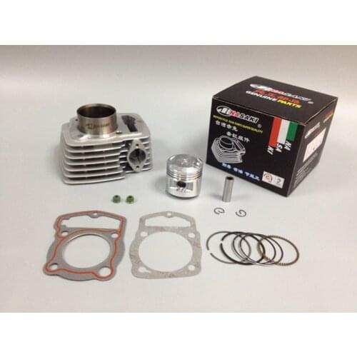 Free shipping NASAKI brand motorcycle parts for honda CB125S CL125S SL125 XL125 OHC ENGINE Cylinder kit WY125-C electric start