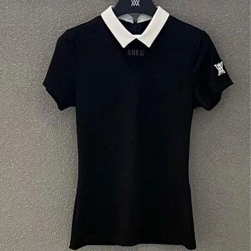 Golf apparel 2021PG summer new womens golf t-shirt comfortable, breathable and quick-drying golf short sleeve free shipping