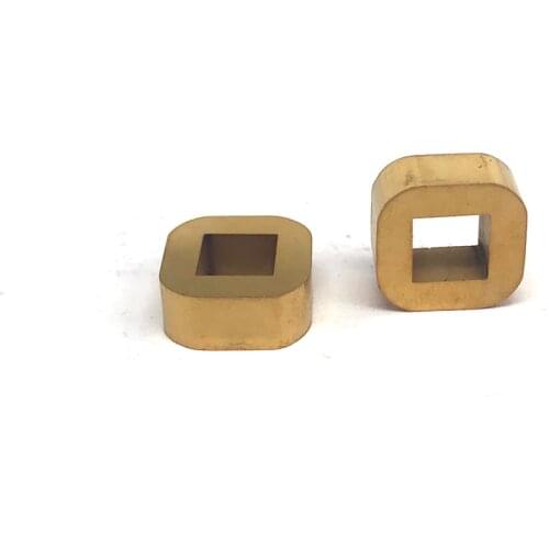 Charmilles Parts Power Feed Contact C001 with Tin Titanium 12*12*5t Tungsten Carbides for CNC Machine