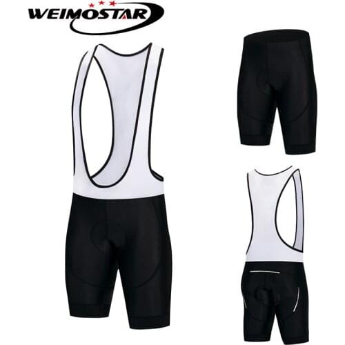2019 New Arrival Weimostar Men Black Cycling Shorts Breathable MTB Bicycle Shorts Racing Bicycle Bike Shorts Ropa Ciclismo