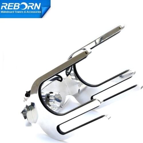 REBORN Pro quick release Kneeboard wakeboard combo rack polished