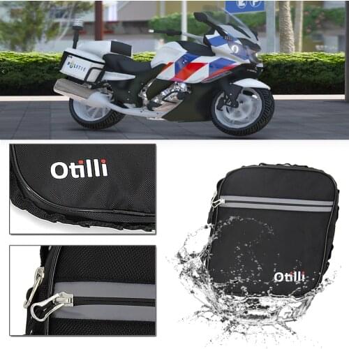 NEW Motorcycle Crash Bar Bags For BMW R 1200 RT K 1600 GT/GTL R1200RT Back Crashbars Frame Bag Storage Bags