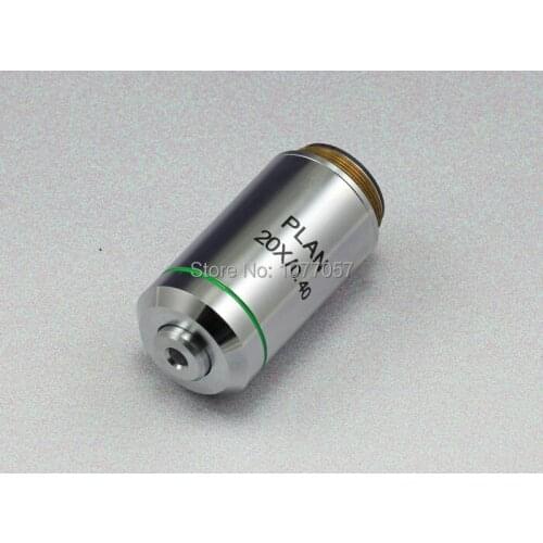 Factory Whole Sale, biological Microscope infinite plan achromatic Objective 20X /0.4mm ,suitable for OlympusCX microscope