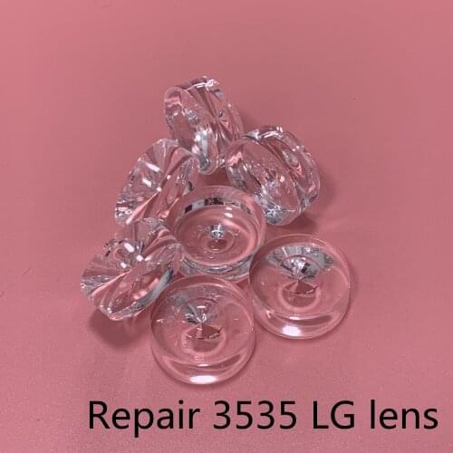 20PCS/Lot SMD LED Optical Lens 2835/3535 Diffuse Reflection Len For LG innotek TV Backlight Article lamp and Light box