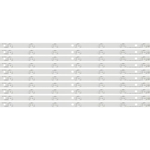 LED backlight strip 7LED(6V) 516mm for ROWA 50" TV LED50C380 T500HVN01.0 V500HJ1-PE1 JS-LB-D-JP5058-071CBAC 30806A ROHS E50S8100