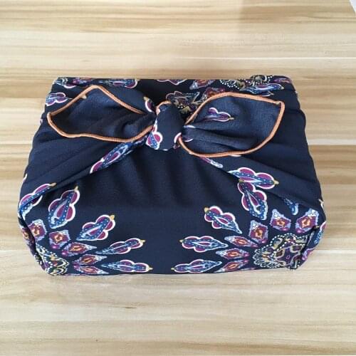 Japanese style wrapping cloth furoshiki handkerchiefs Flower 113H GEOMETRY