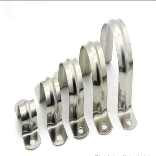 U type fastening pipe Clamp 304 stainless steel cable clamp