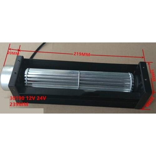 30190 DC cross flow fan For steam ovens and elevator air curtains brushless cross-flow air blower