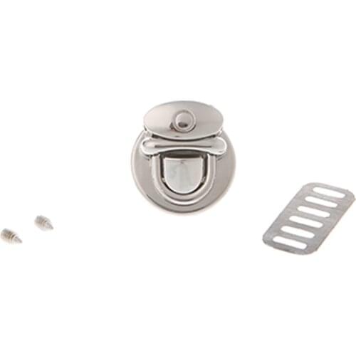 Y166 Metal Round Shape Clasp Turn Lock Twist Lock for DIY Handbag Bag Purse Hardware