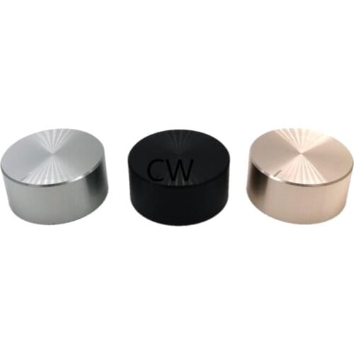 1pcs 48*22 mm 6mm Shaft Hole Aluminum Alloy Encoder Volume Control Audio Potentiometer Knob ( D-axis )