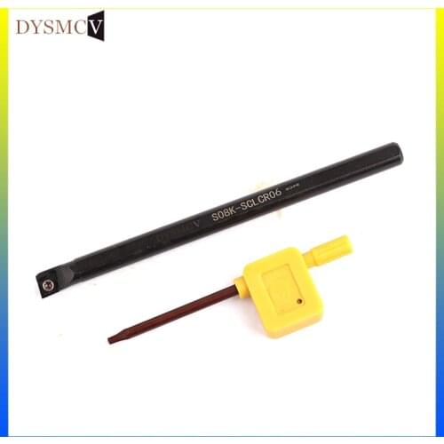 1PCS S07K S08K S10K S12M SCLCR06 CCMT06 CCGT06 Internal Thread Turning Tool Holder Screw Turning Boring Tool Holder CNC Lathe