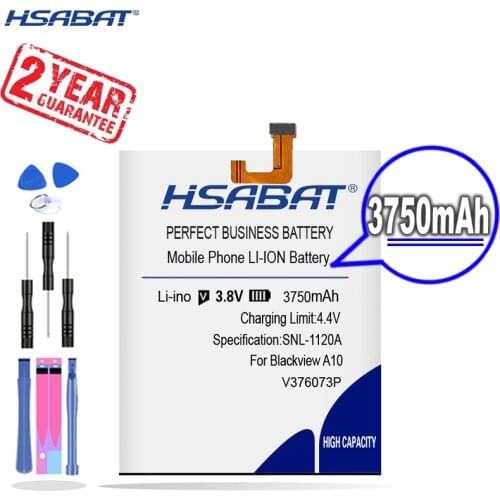 New Arrival [ HSABAT ] 3750mAh V376073P Replacement Battery for Blackview A10 5.0inch A10 Pro