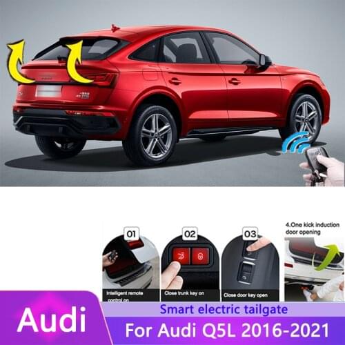 Car Electric Tailgate For Audi Q5L 2016-2021 Intelligent Tail Box Door Power Operated Trunk Decoration Open Refitted Upgrade