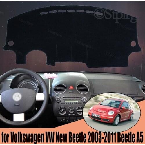 For Volkswagen VW New Beetle 2003-11 Beetle A5 Right Left Hand Drive Good Polyester Material Anti Light Car Dashboard Cover Mat