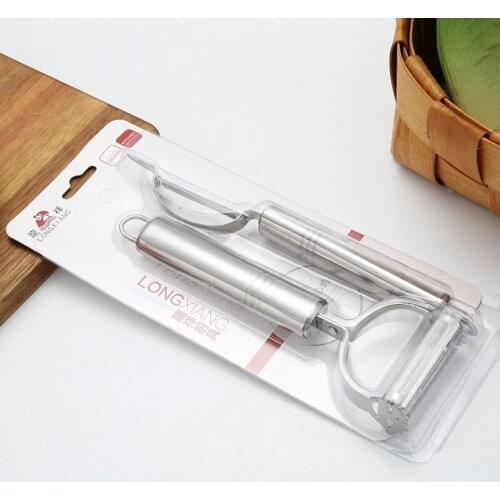 Stainless steel melon planer, potato peeler, planer, two piece fruit knife, scraper, manufacturer, direct sales, high price