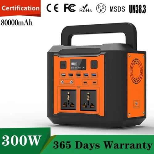 GKFLY 220V AC Power Station Pure Sine Wave Battery Storage Power Supply Portable Generator Powering Car Refrigerator TV Laptops