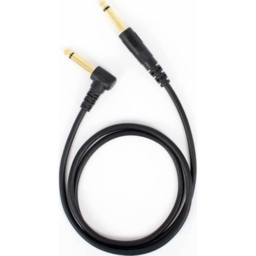 1pcs guitar cable jack 6.5 mm Jack to Jack Audio Cable Gold-Plated 1.5M Aux Cable for Guitar Mixer Amplifier Aux Cabo