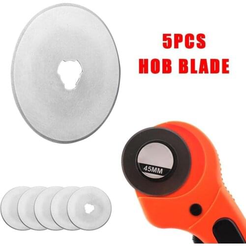 LeatherCraft 45mm Rotary Cutter Leather Cutting Tool Fabric Cutter Circular Blade DIY Patchwork Sewing Quilting Fit Cut
