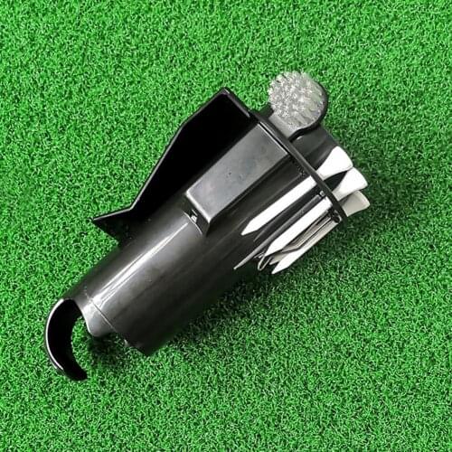 Multifunctional Golf Ball Holder Sturdy Wear-resistance Golf Ball Clip Lightweight Smooth Surface Golf Ball Carrier Organizer