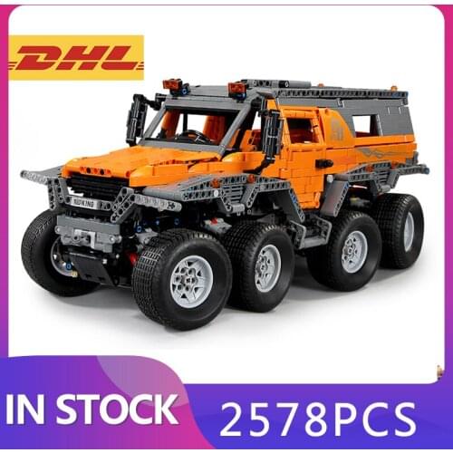 MOULD KING 13088 MOC Technical Off-road Vehicle remote control Track Model Building Blocks Bricks Kids DIY Toys Birthday Gift
