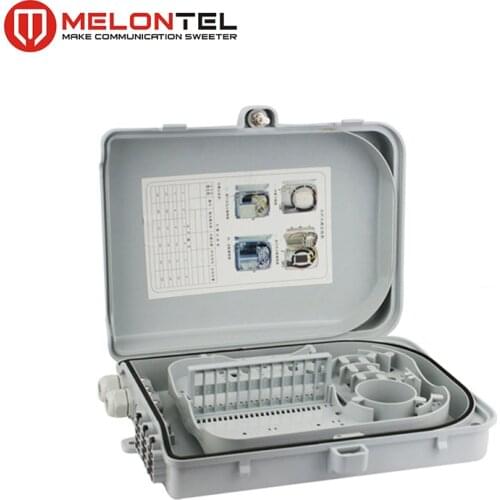 MT-1408 24 Core Junction Box Fiber Optic Terminal Box outdoor type PC material