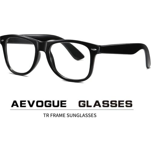 AEVOGUE Man UV Glasses Woman Photochromic Glasses Optical Frame Computer Eyeglasses AE0900