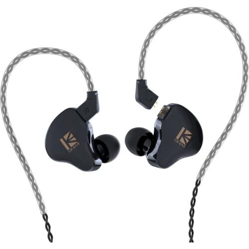KBEAR KS1 Dual Magnectic Circuit Single Dynamic driverIn Ear Earphone HIFI DJ Monitor With TFZ Cable Metal Earbuds