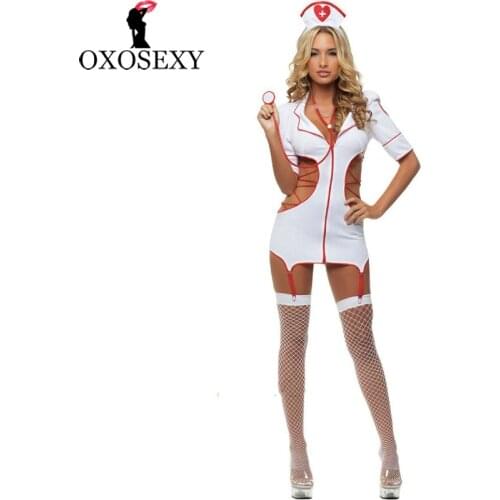 OXOSEXY 2017 new women sexy lingerie hot nurse sexy costumes erotic lingerie cosplay babydoll sexy underwear lenceria sexy 452