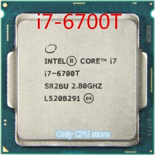 Original Core I7 6700T I7-6700T CPU Processor 2.8G 35W LGA 1151 14nm Quad Core scrattered pieces