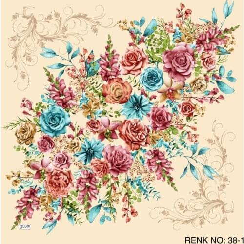 REYYAN SILK OYALIK WRITING (NEW QUALITY)-14673 - RENK-38