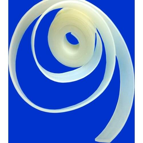 Silicone Sealing Strip Bar Tape High Temperature Resistance Heat-resistant Anti-aging Insulation 2mm X 30mm 2m Customized