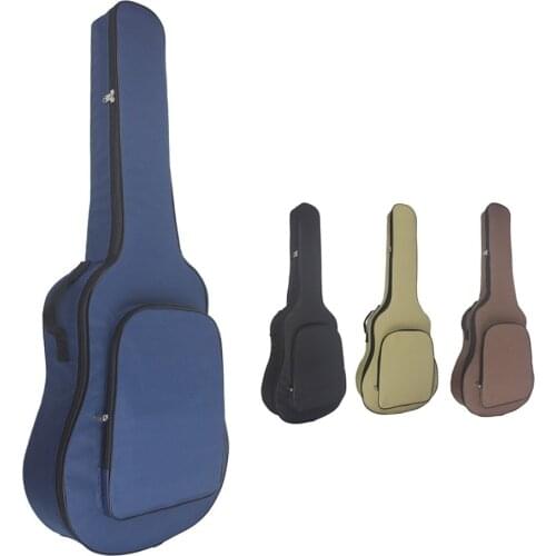 Oxford Fabric 41''Guitar Bag Full Size Padded Waterproof Classical Acoustic Folk Guitar Back Bag Carry Case Holder