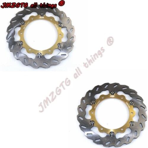 Motorcycle Brake Disks For YAMAHA T-MAX500/T-MAX500 ABS Floating Front Brake Disc Rotor