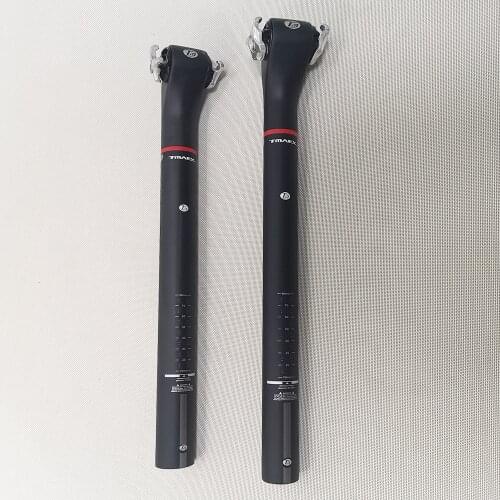 Bicycle circular Full Carbon Fiber Seat Tube Bike Seat Post Cycling Carbon Seatpost 20 & 5 Degree 27.2/30.8/31.6*350/400MM
