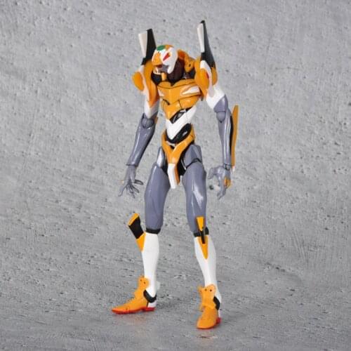 Japanese Anime Joints Movable Action Figure Kaiyodoes EVA RevolTech Ayanami Rei Asuka Langley Soryu EVA-00 PROTO TYPE Model
