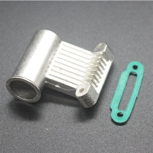 02031 HSP Original Parts Spare Parts For 1/10 R/C Model Car Exhaust Manifold + Gasket 02031