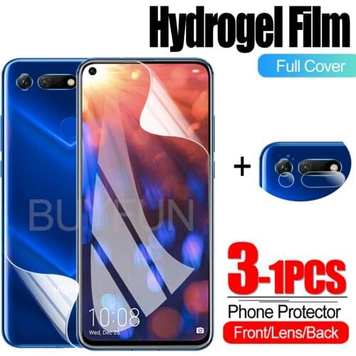 1-3PCS Premium Soft Hydrogel Film For Huawei Honor 9A Huawey honar 9C Transparent HD Screen Film Glass not Glass