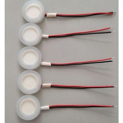 20mm Ultrasonic Mist Maker Fogger Ceramic Discs with Power Driver Board for Mini Humidifier Atomister Replacement