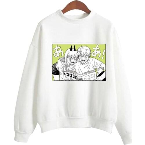 2021 Japanese Anime Chainsaw man Hoodies Lovely Mens Hoodie Sweatshirts Hoodies