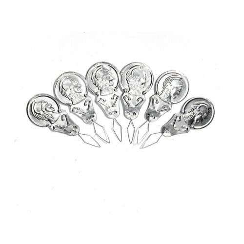 50 pcs Bow Wire Needle Threader Stitch Insertion Tool For Sewing Craft Wholesale