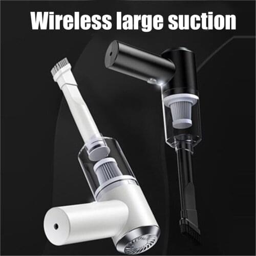 Wireless Portable Car Vacuum Cleaner Handheld Auto Vaccum 120W High Power Suction For Home Cleaning Wet Dry Mini Vacuum Cleaner