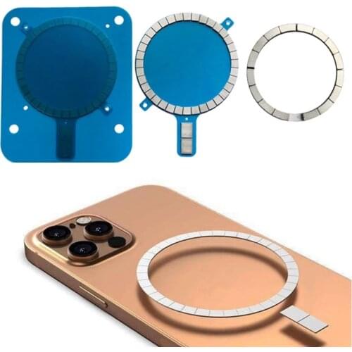 For iPhone 12 Pro Max For Mag Safe Wireless Charging Magnet For 12 Mini 11 Xs Max XR Mobile Phone Case Strong Magnetic Mag Safe