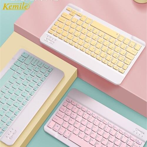 Spanish Arabic Bluetooth keyboard For iPad 7th 10.2 9.7 Pro 11 Air 3 Pro 10.5 Air 2 W mouse For samsung Android Tablet 아이패드 키보드