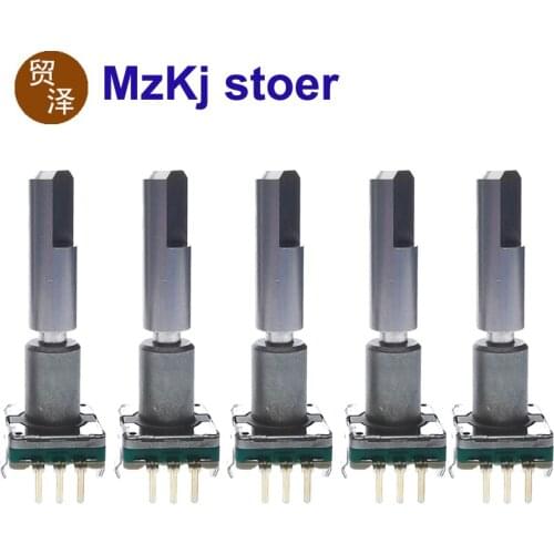 5PCS HOT NEW Japan ALPS Encoder Push On Switch EC11 31MM Positioning number 30 Pulse number 15