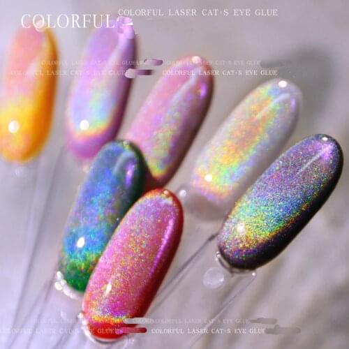 LEKGAVD Nail Polishes Cat's Eye
