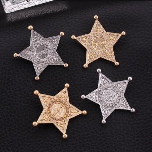 Fashion brooch breastpin Order of Merit college army rank patches metal patches badges applique patches for clothing DE-2679