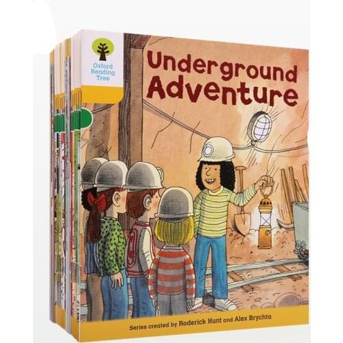 6-10 year 24 book/set Oxford reading tree level 5 Extended reading English picture books English enlightening childrens book